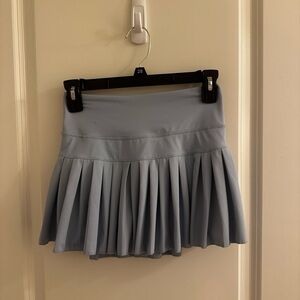 Gold Hinge light blue skirt